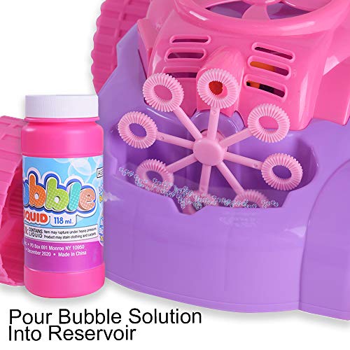Electronic Bubble Blower with Solution Included Electronic Bubble Blower with Solution Included